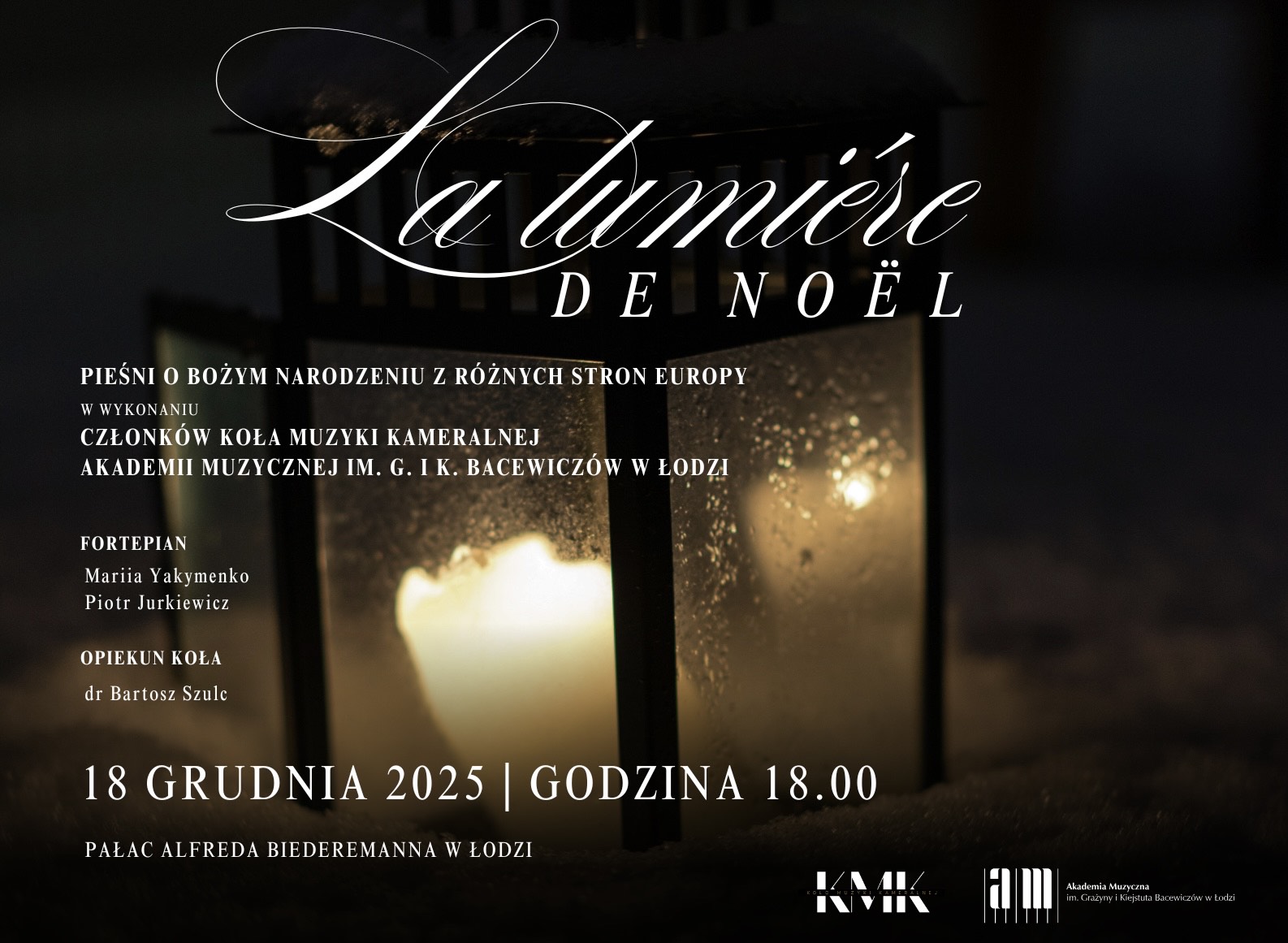 MUZYKA U BIEDERMANNA – Pieśni bożonarodzeniowe