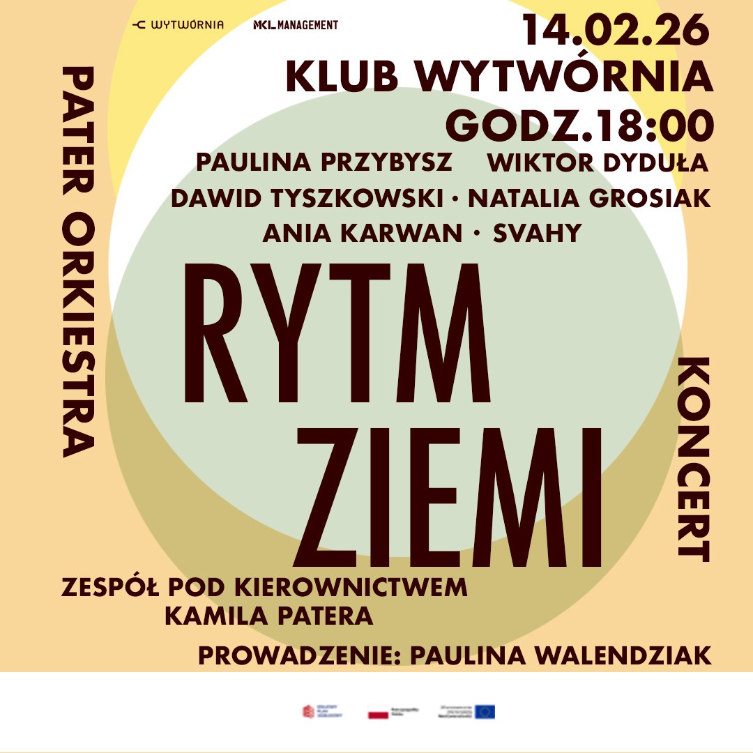 Koncert Rytm Ziemi w Klubie Wytwórnia - specjalna zniżka dla UŁ